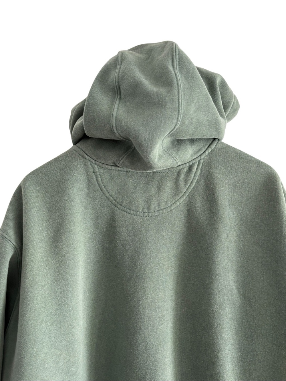 Carhartt heavyweight full zip hooded sweat shirt in light green. K185 MKG - Picture 5 of 11